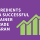 Graphich up an upward trend wtih title 3 Ingredients of a Successful Sustainer Upgrade Program